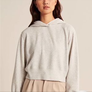 Grey Abercrombie Hoodie - XL